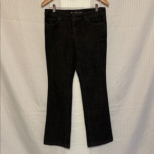 #866 Michael Kors Black Bootcut Jeans